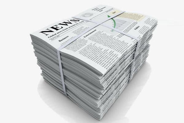 新聞紙嚴重短缺！這裏或停止印刷報紙